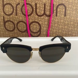 Beautiful cat-eye Celine sunglasses with gold detail